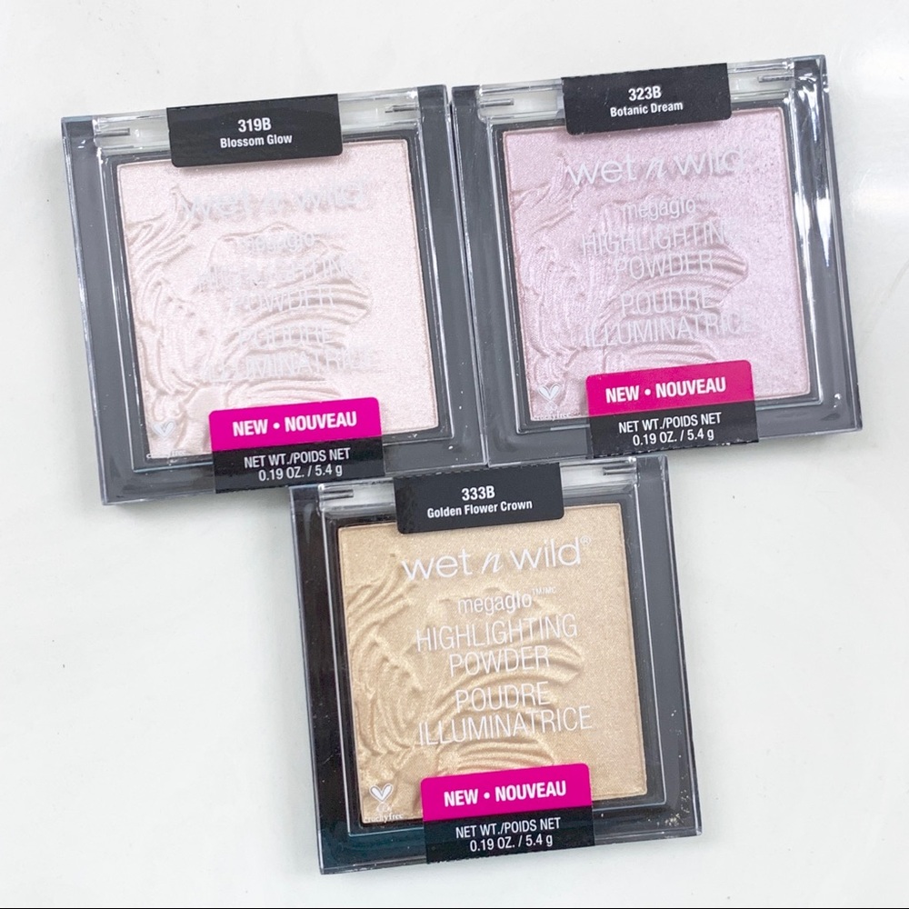 3 Wet N Wild MegaGlo Highlighter Powder